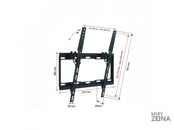 Кронштейн Aspect Led Easy-1 (чёрный)