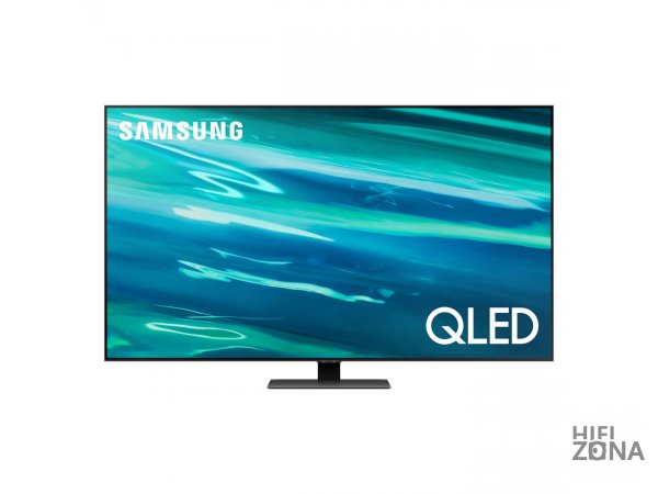 75" Телевизор Samsung QE75Q80BAU 2022 QLED, HDR, черный